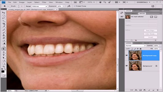 اسکرین شات برنامه آموزش رتوش چهره در فتوشاپ 6