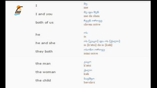اسکرین شات برنامه آموزش لغات و جملات زبان گرجی 3