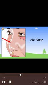 اسکرین شات برنامه آموزش لغات آلمانی با فلش کارت گویا 4