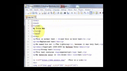 اسکرین شات برنامه آموزش HTML و CSS 5