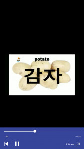اسکرین شات برنامه یادگیری لغات زبان کره ای با تصاویر 4