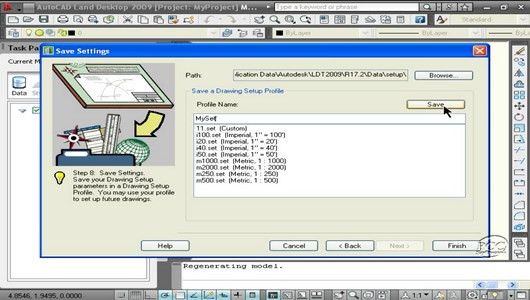 اسکرین شات برنامه آموزش تخصصی نرم افزار Land Desktop 3