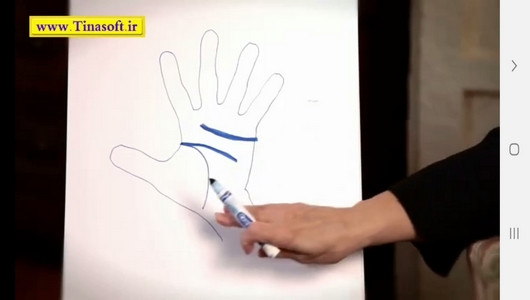 اسکرین شات برنامه آموزش خواندن خطوط کف دست (کف خوانی) 10