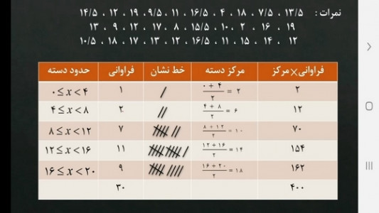 اسکرین شات برنامه آموزش ریاضی پایه هشتم 3