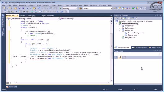اسکرین شات برنامه آموزش ویژوال سی شارپ (#Visual C) 8