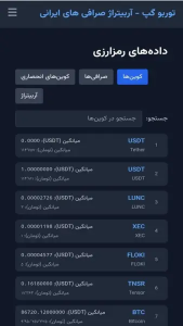 اسکرین شات 6 برنامه ‏‏‏توربو گپ - آربیتراژ رمز ارزی