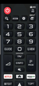 اسکرین شات برنامه TV Remote Control for LG TV 1