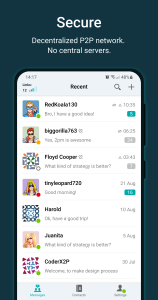 اسکرین شات 2 برنامه Utopia — Private Messenger