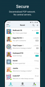 اسکرین شات برنامه Utopia — Private Messenger 2