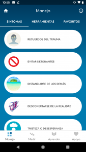 اسکرین شات 7 برنامه PTSD Coach
