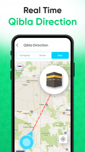 اسکرین شات برنامه Qibla Direction: Qibla Compass 4