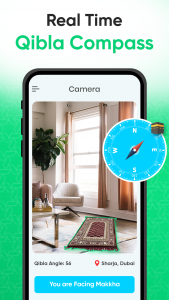 اسکرین شات برنامه Qibla Direction: Qibla Compass 2