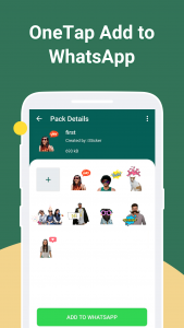 اسکرین شات برنامه Sticker Maker for WhatsApp 7