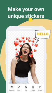 اسکرین شات برنامه Sticker Maker for WhatsApp 1