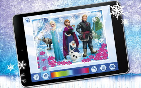 اسکرین شات بازی Puzzle App Frozen 5