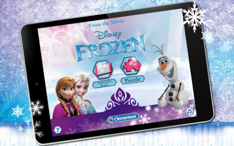 اسکرین شات بازی Puzzle App Frozen 1