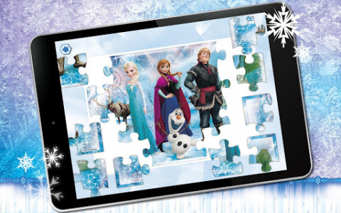 اسکرین شات بازی Puzzle App Frozen 4