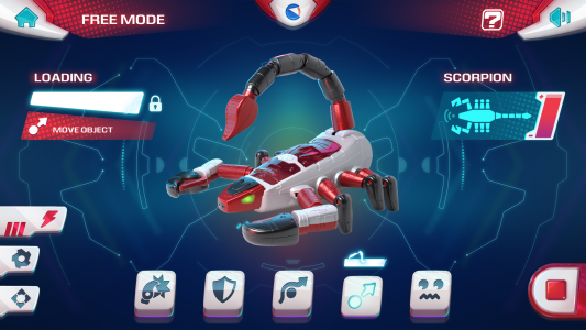 اسکرین شات بازی Scorpion Robot 3