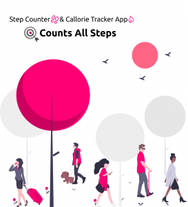 اسکرین شات برنامه Pedometer - Step Counter 1