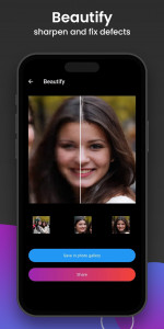اسکرین شات 4 برنامه AI Photo Enhancer: FixMyPhotos