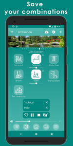 اسکرین شات 4 برنامه Ambience: sleep sounds