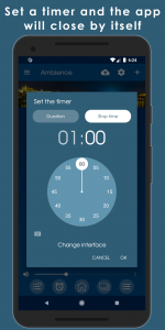 اسکرین شات 6 برنامه Ambience: sleep sounds