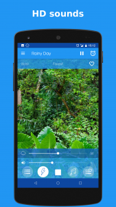 اسکرین شات 7 برنامه Rainy Day: sleep sounds