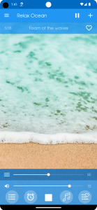 اسکرین شات 5 برنامه Relax Ocean: sleep sounds
