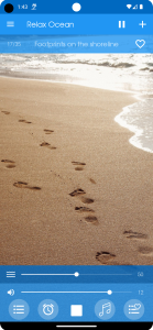 اسکرین شات 8 برنامه Relax Ocean: sleep sounds