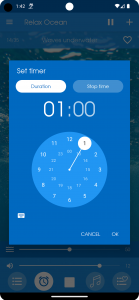 اسکرین شات برنامه Relax Ocean: sleep sounds 7