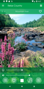 اسکرین شات 6 برنامه Relax Country: sleep sounds