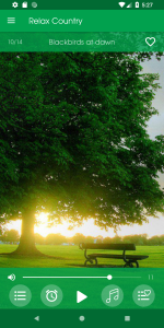 اسکرین شات 7 برنامه Relax Country: sleep sounds