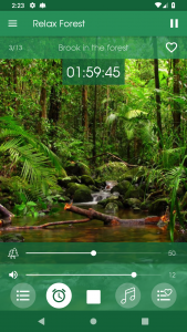اسکرین شات 4 برنامه Relax Forest: sleep sounds