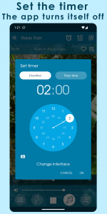 اسکرین شات 5 برنامه Relax Rain: sleep sounds