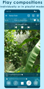 اسکرین شات 7 برنامه Relax Rain: sleep sounds