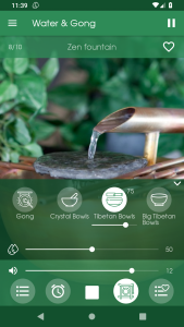 اسکرین شات 3 برنامه Relax Water: sleep, meditation