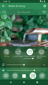 اسکرین شات 3 برنامه Relax Water: sleep, meditation