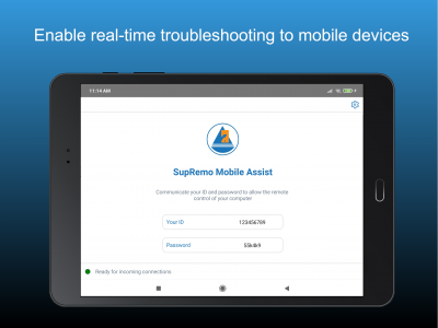 اسکرین شات 4 برنامه Supremo Mobile Assist