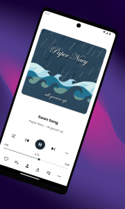 اسکرین شات برنامه Pixel - Music Player 8