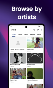 اسکرین شات برنامه Pixel - Music Player 6