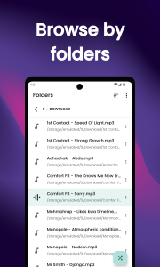 اسکرین شات برنامه Pixel - Music Player 7