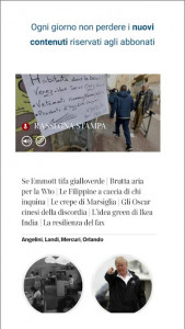 اسکرین شات برنامه Corriere della Sera DE 5