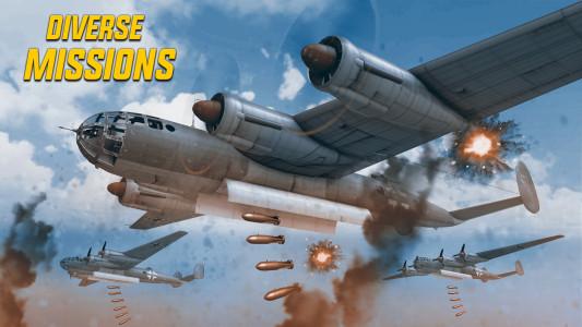 اسکرین شات بازی Wings of Heroes: plane games 3