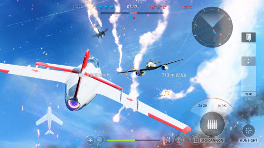 اسکرین شات 2 بازی Wings of Heroes: Plane Games
