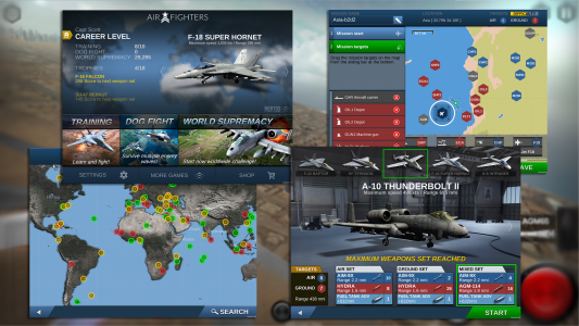 اسکرین شات بازی AirFighters 3