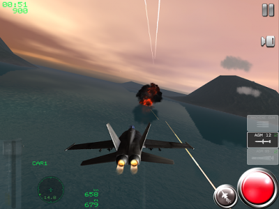 اسکرین شات بازی Air Navy Fighters Lite 6