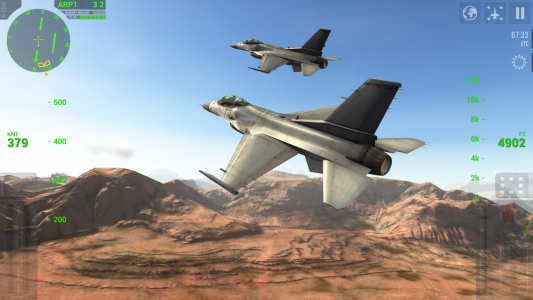 اسکرین شات بازی F18 Carrier Landing Lite 3