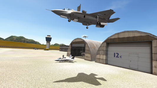اسکرین شات بازی F18 Carrier Landing Lite 2
