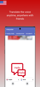 اسکرین شات 4 برنامه Interpreter Voice Translator