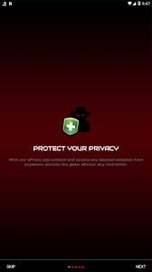 اسکرین شات برنامه X Web Proxy Unblock Sites 3